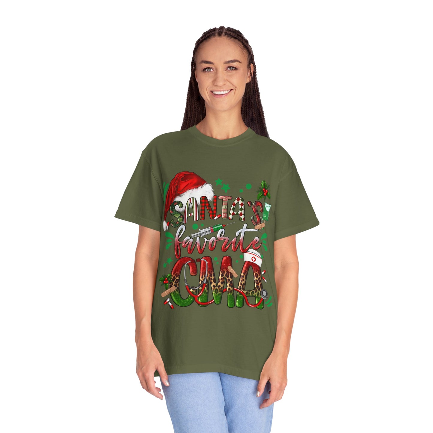 Santa's Favorite CMA T-Shirt, Christmas Gift, Holiday Apparel, Unisex Shirt, Fun Festive Tee, Seasonal Wear