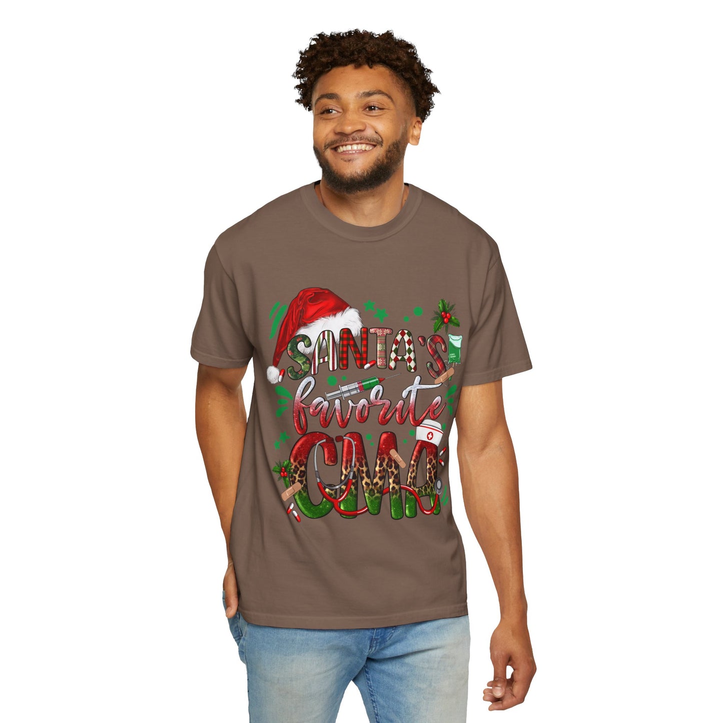 Santa's Favorite CMA T-Shirt, Christmas Gift, Holiday Apparel, Unisex Shirt, Fun Festive Tee, Seasonal Wear