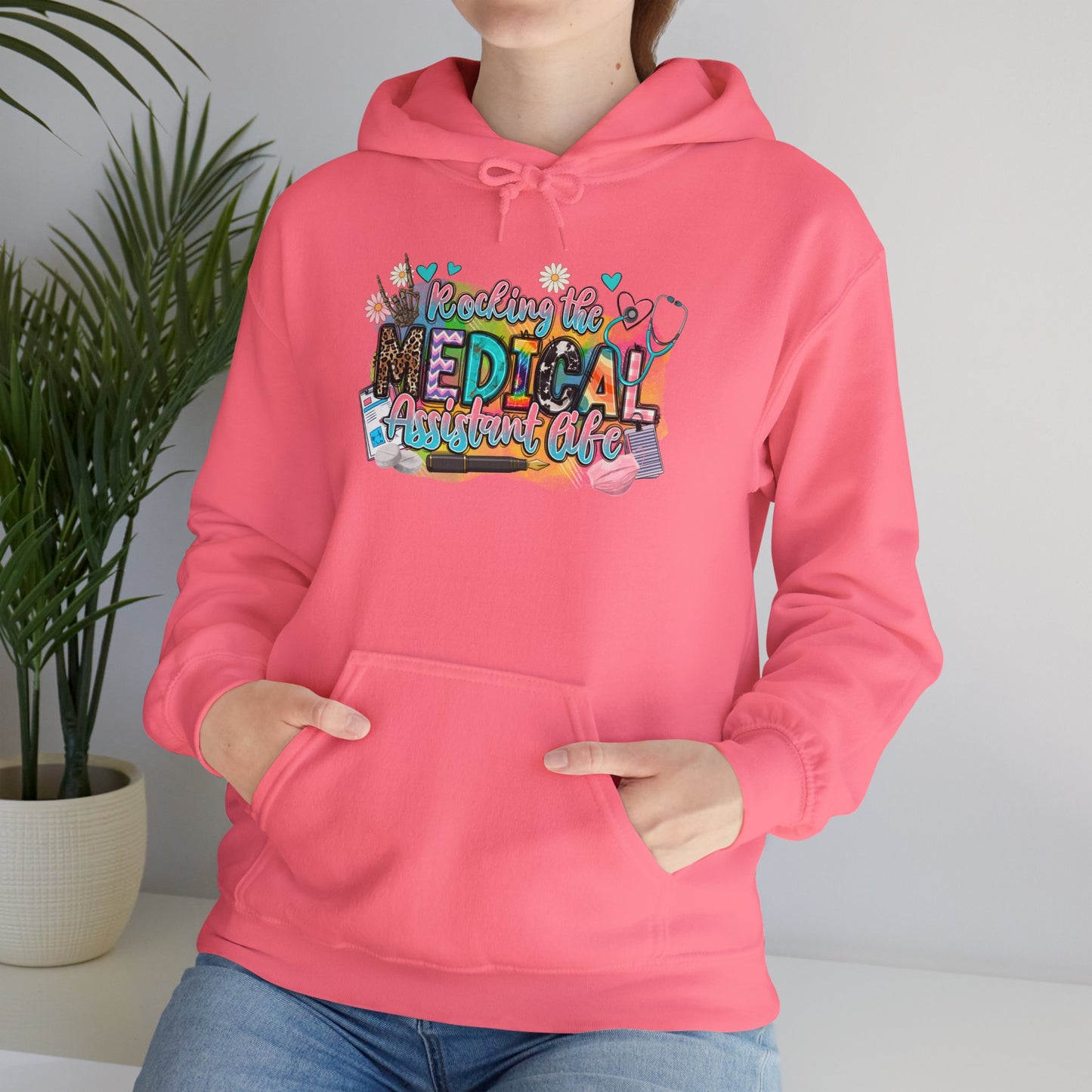 Medical Assistant Appreciation Hoodie - Unisex Heavy Blend™ Sweatshirt for Healthcare Heroes