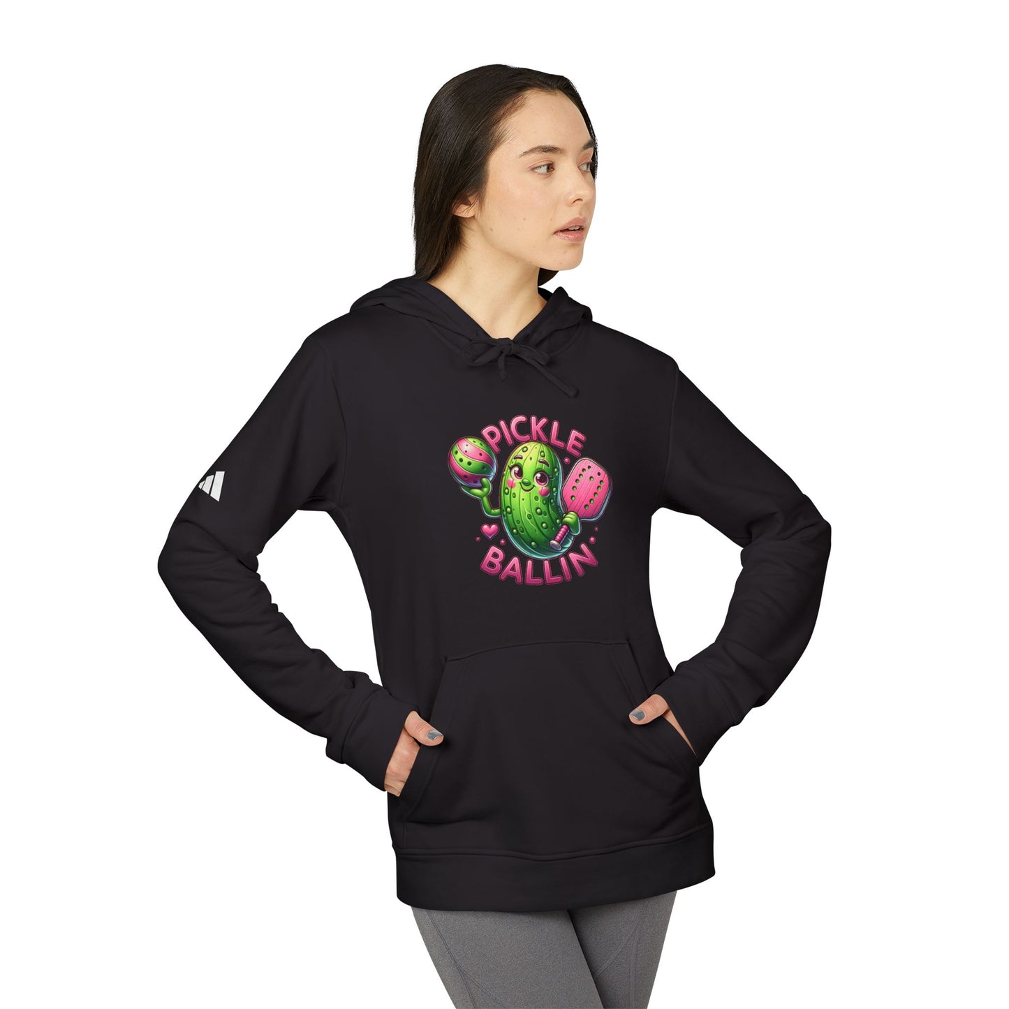 Pickleball Hoodie, Sport Lover Hoodie, Unisex Fleece Hoodie, Adidas Hoodie, Pickleball Lovers Gift, Sport Enthusiast Gift