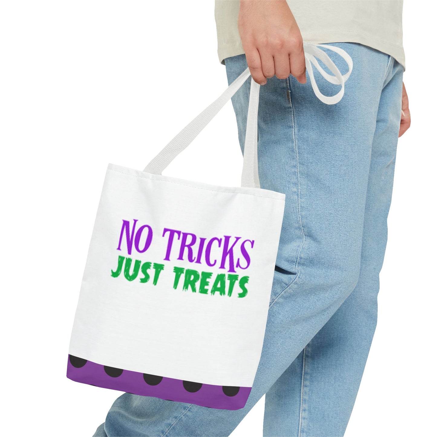 Halloween Trick or Treat Tote Bag, Halloween Gift Bag, Halloween Candy Bag, Halloween Shopping Bag, Halloween Party Favor