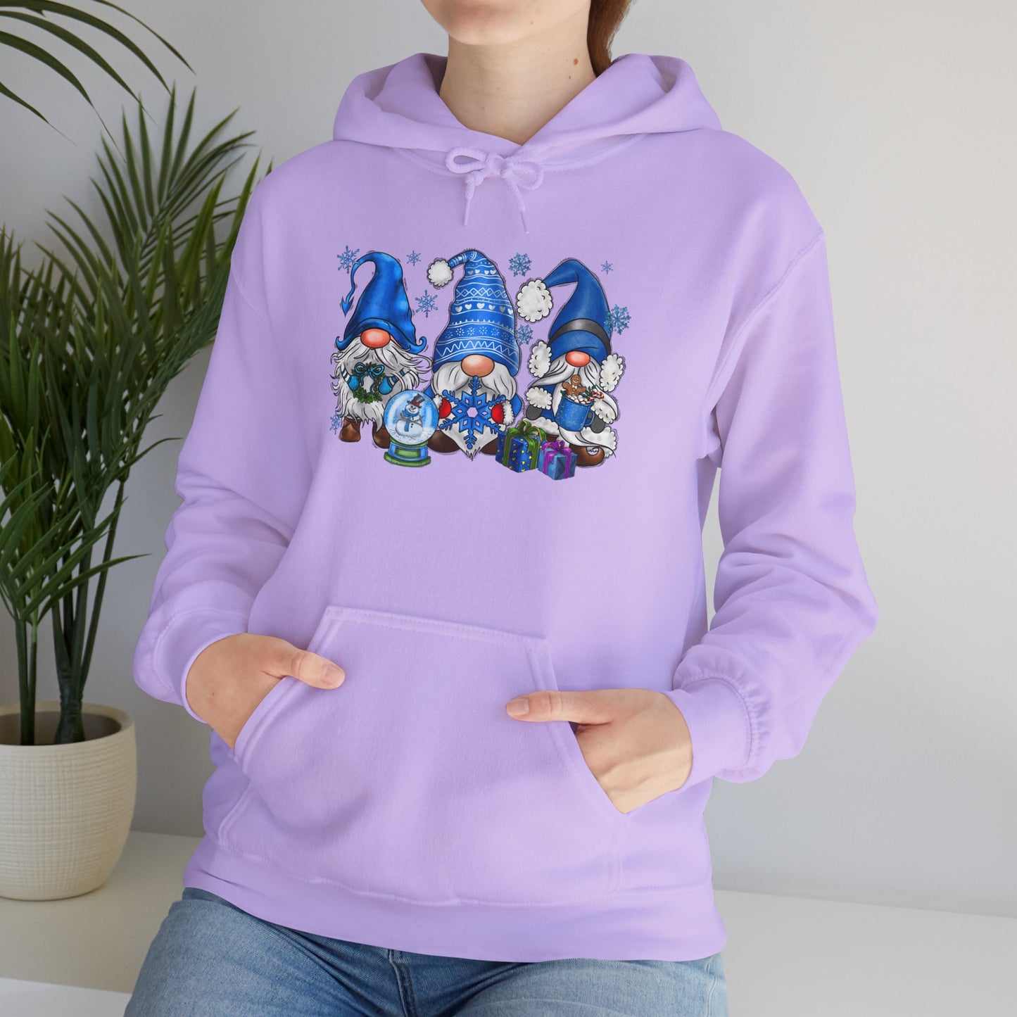 Unisex Heavy Blend™ Hooded Sweatshirt, Gnomes Hoodie, Christmas Hoodie