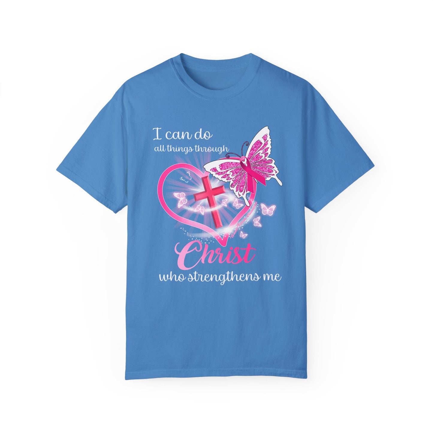 Inspirational Butterfly T-Shirt - Faith & Strength for Every Occasion