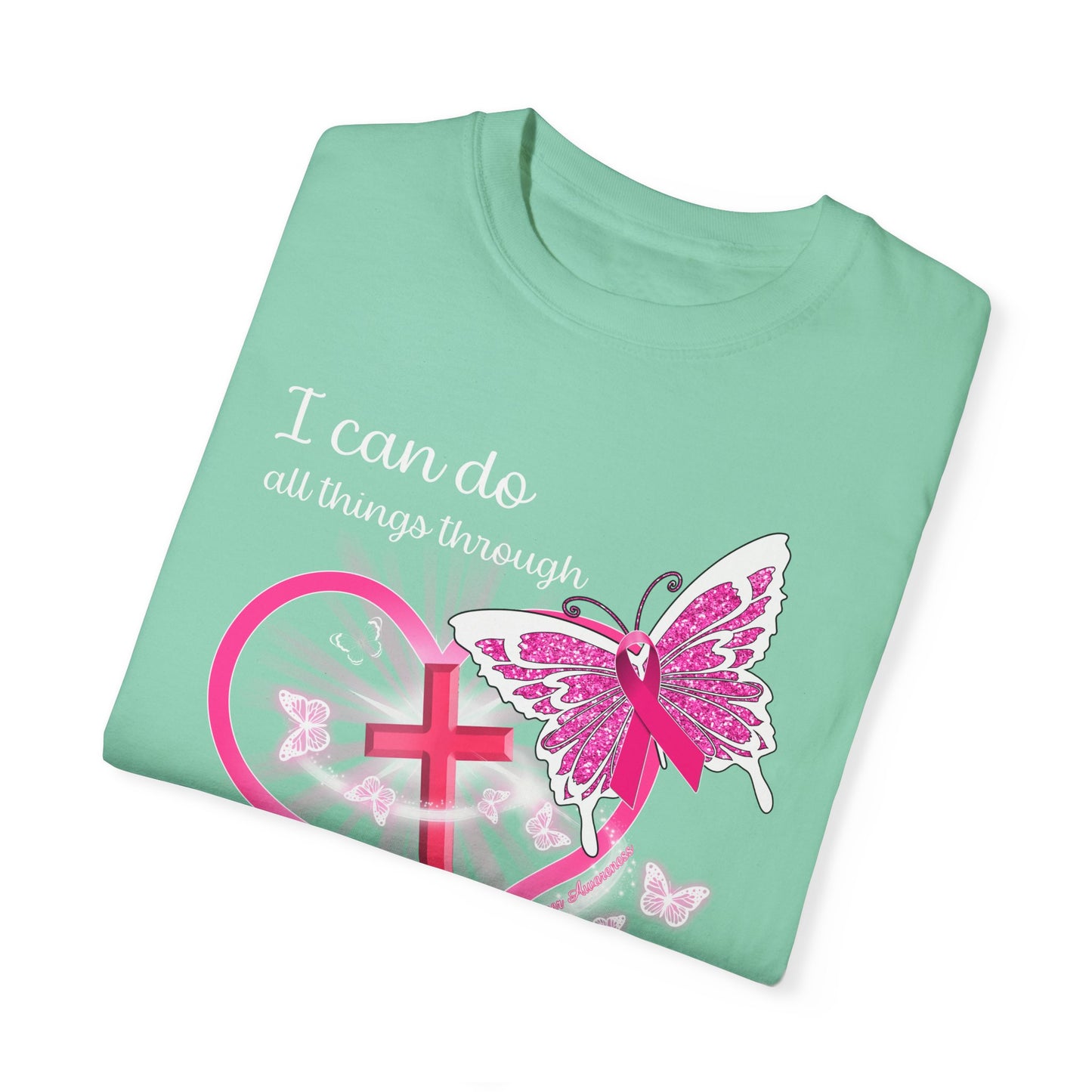 Inspirational Butterfly T-Shirt - Faith & Strength for Every Occasion