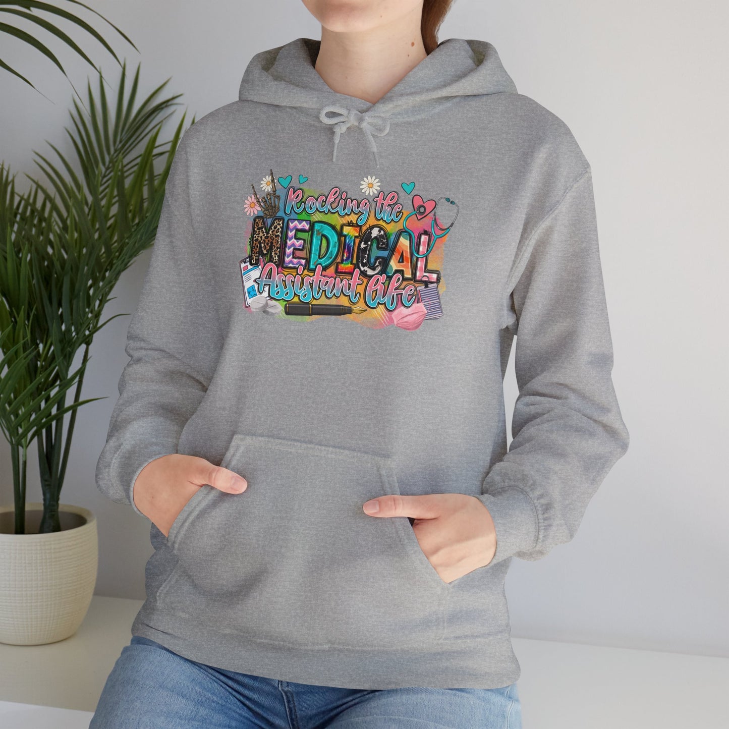 Medical Assistant Appreciation Hoodie - Unisex Heavy Blend™ Sweatshirt for Healthcare Heroes