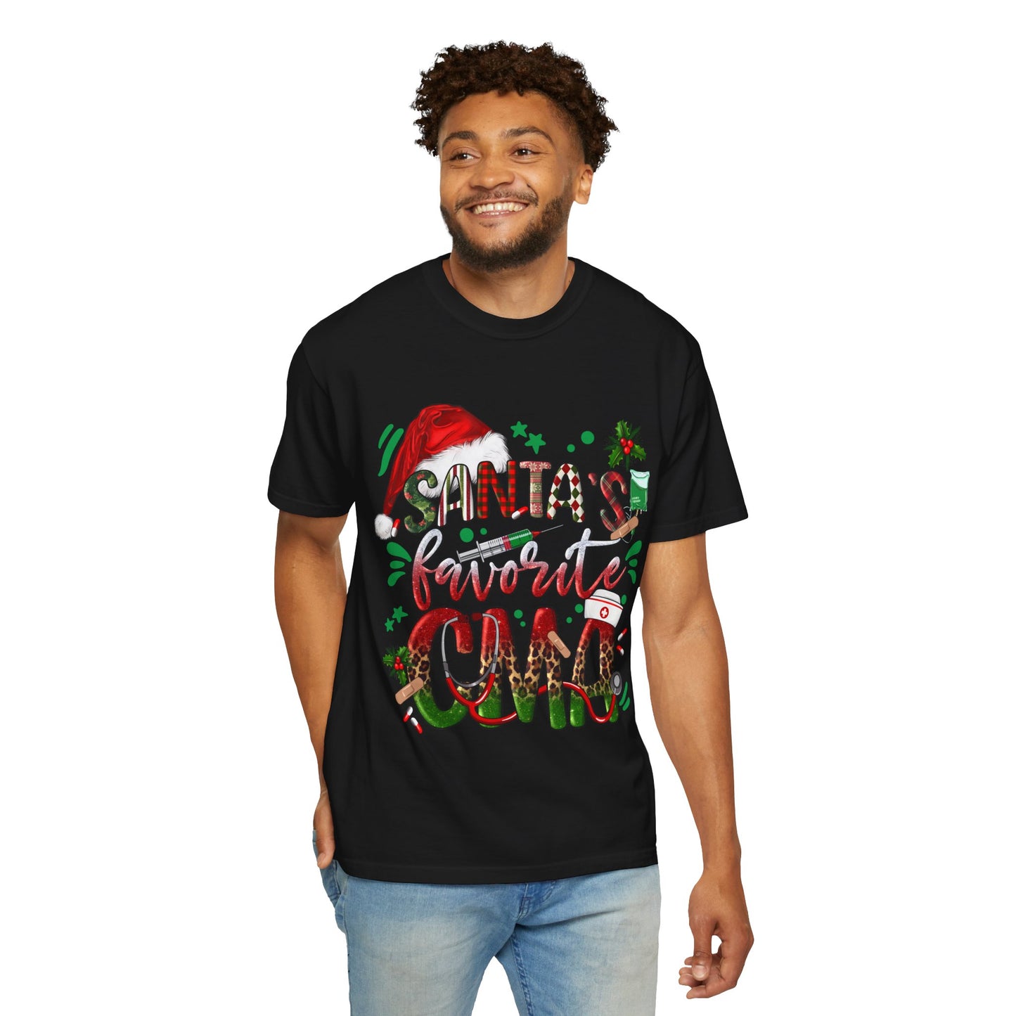 Santa's Favorite CMA Crew Christmas T-Shirt, Holiday Gift, Family Reunion Tee, Festive Apparel, Xmas Party Shirt