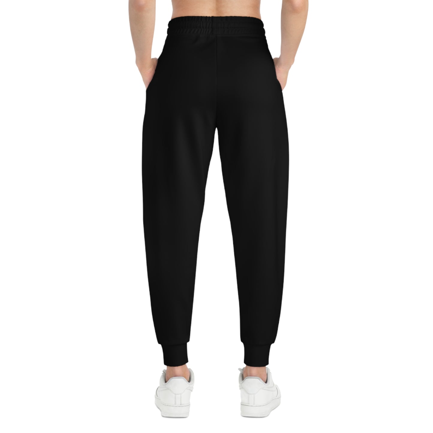 Empowering Pink Athletic Joggers - Activewear Workout Pants for Fitness Lovers, Cozy Lounge Joggers, Breast Cancer Awareness, Women's Yoga