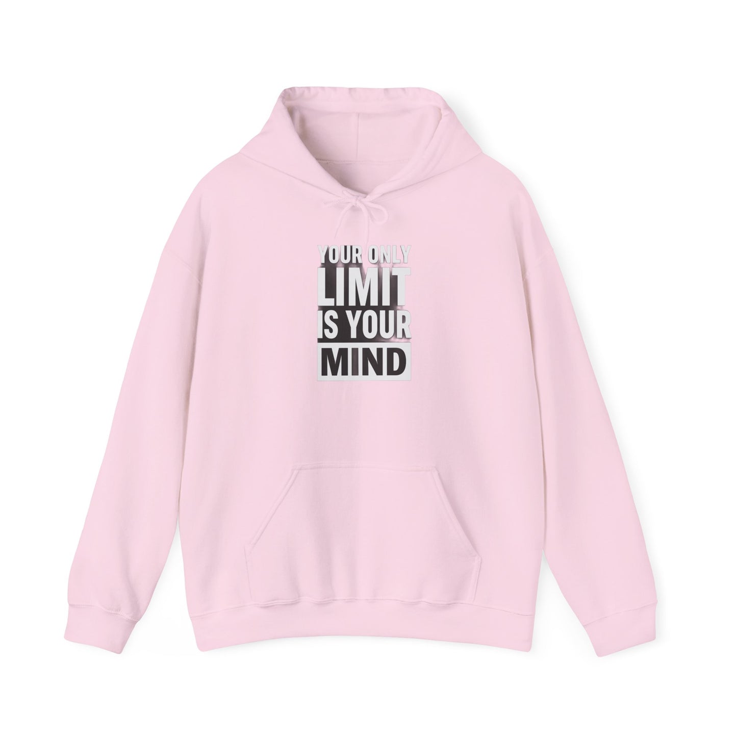 Mindset Motivation Hoodie, Unisex Heavy Blend Hooded Sweatshirt, Inspirational Gift, Limitless Potential, Cozy Casual Wear