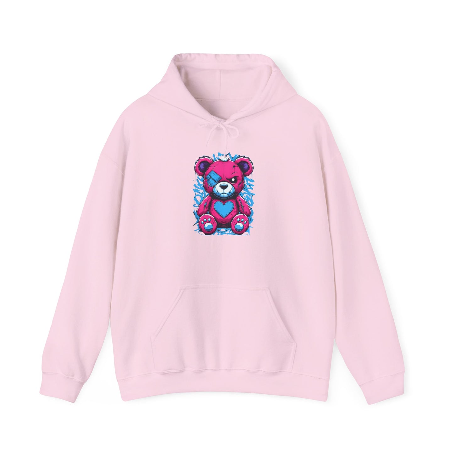 Cute Cartoon Bear Hoodie - Unisex Heavy Blend™ Sweatshirt