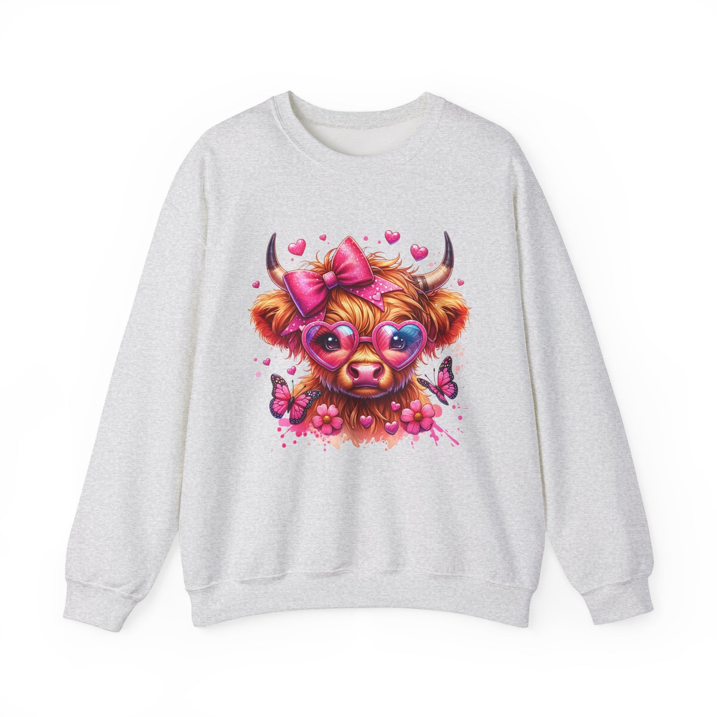 Valentine's Day Cow Lovers Sweatshirt