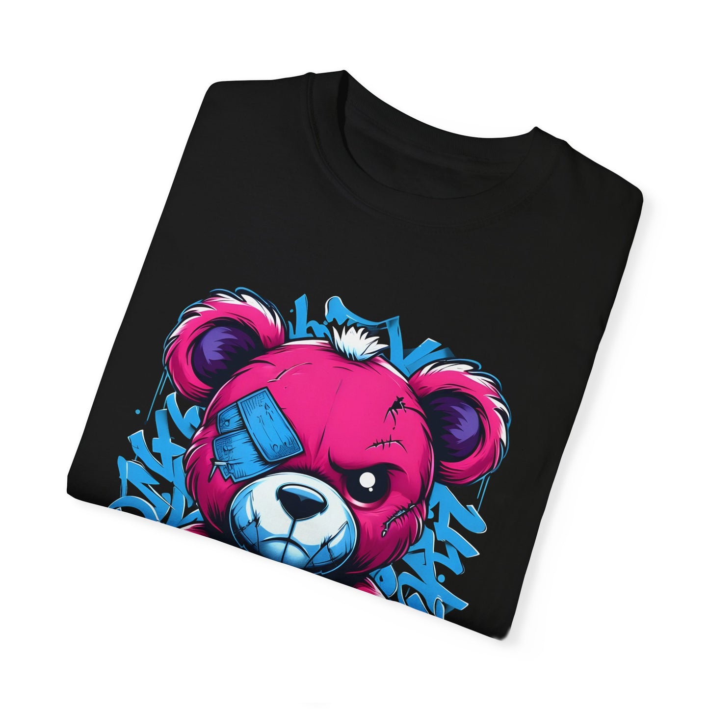 Vintage-Style Bear Graphic T-Shirt for Kids and Adults