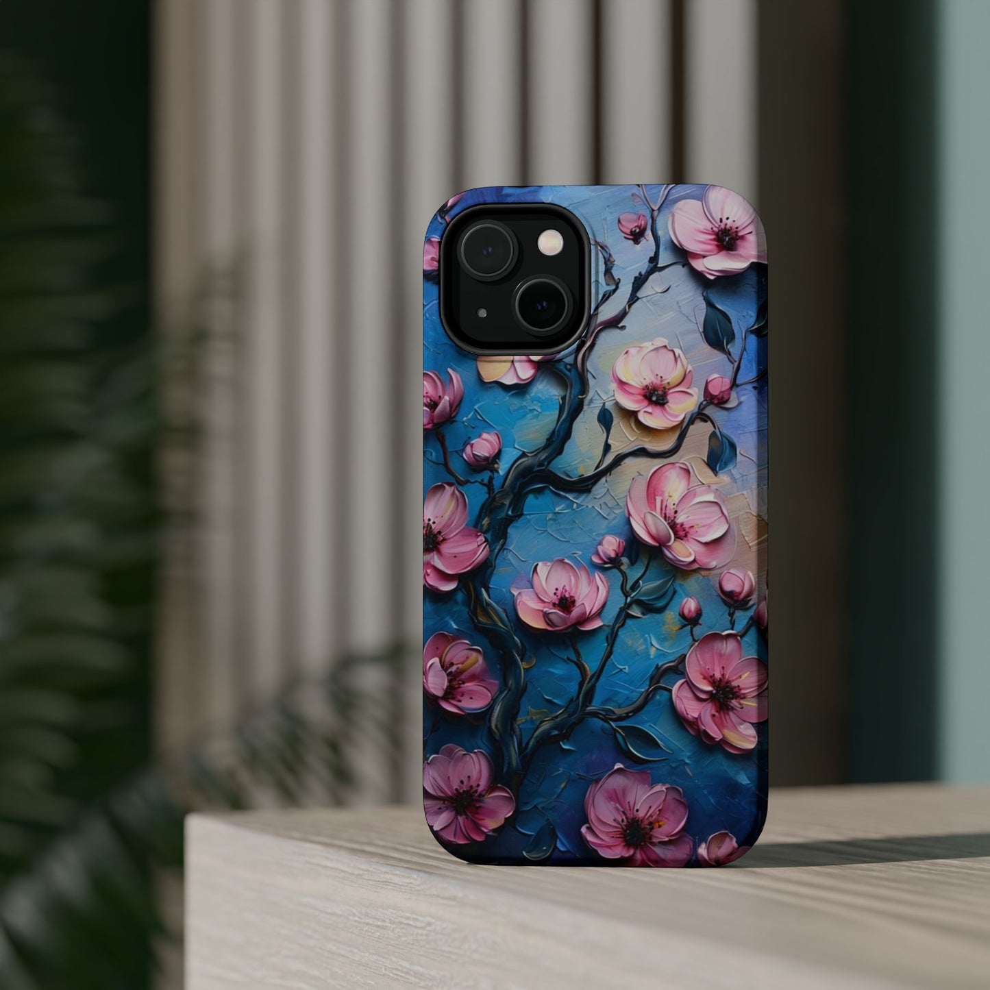 Floral Magnetic Tough Cases - Durable Phone Protection with Artistic Design, Phone Accessories, Gift for Her, Custom Cases,