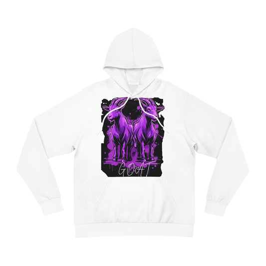 Trendy Graphic Hoodie, Cool Goat Design, Fashionable Streetwear, Gift for Animal Lovers, Casual Wear, Unique Present,The Goat