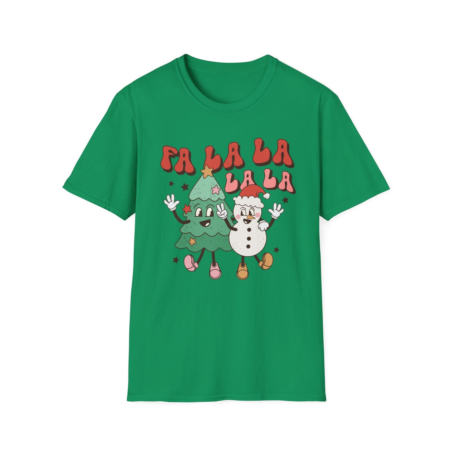 Festive Christmas T-Shirt, Fun Holiday Tee, F festive Apparel, Gift for Him/Her, Merry Christmas Outfit