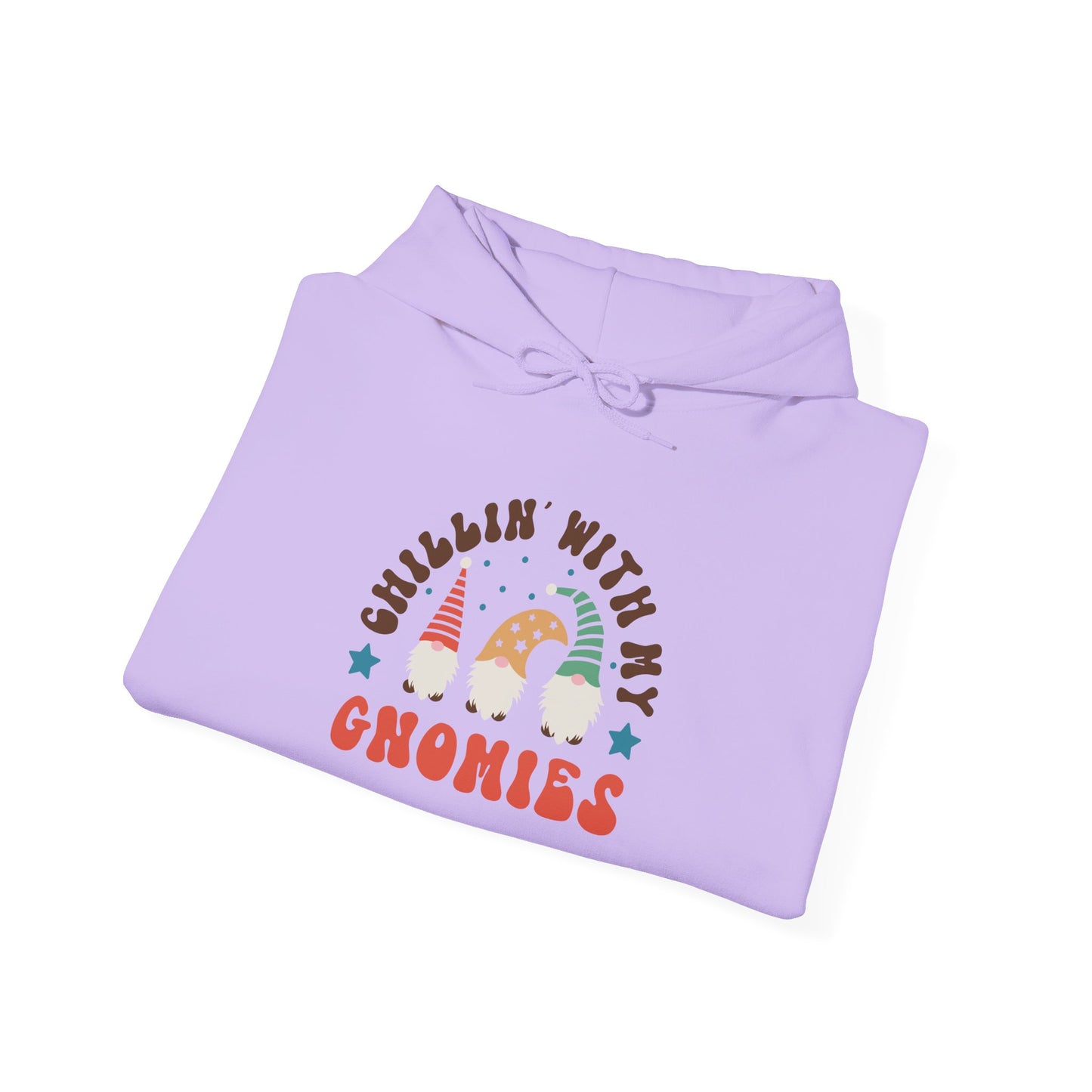 Chillin' with My Gnomies Hoodie, Cozy Sweatshirt for Friends, Fall Fashion, Gift for Garden Lovers, Cute Casual Wear