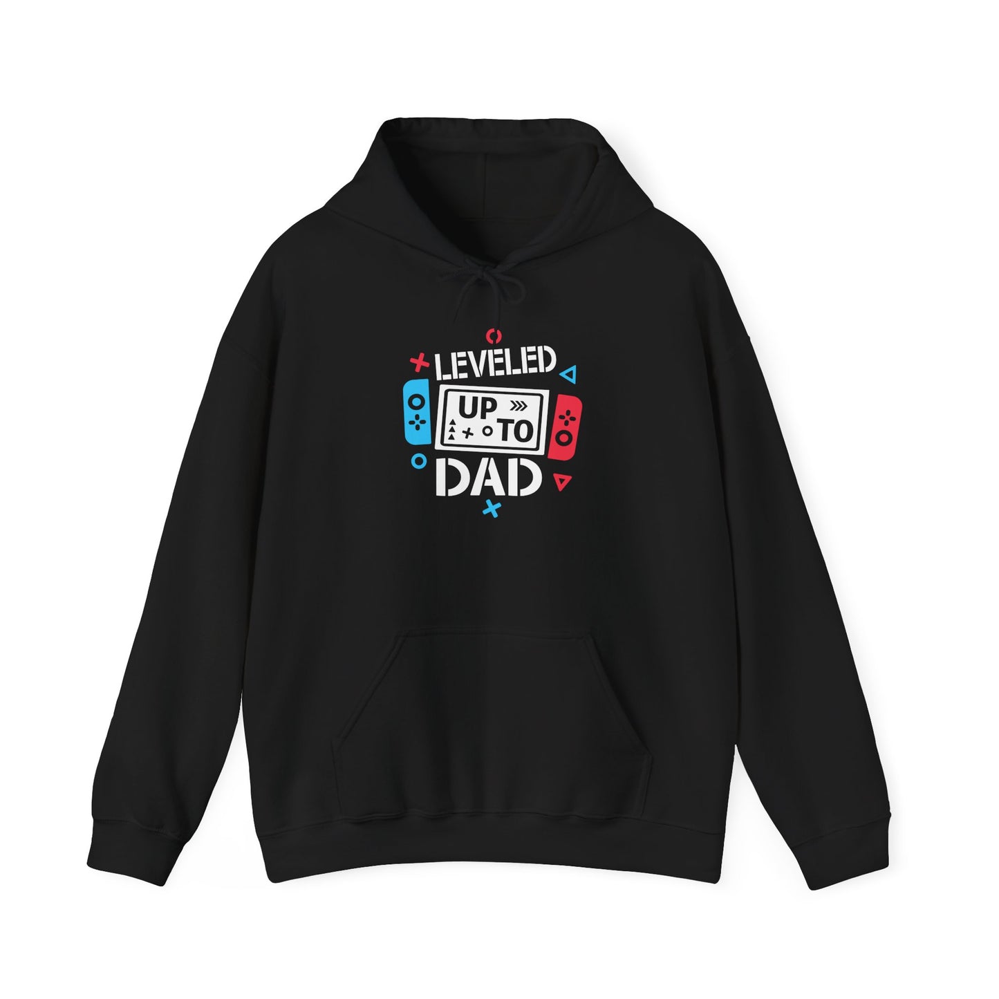 Gaming Dad Hoodie - Leveled Up Sweatshirt for Gamers