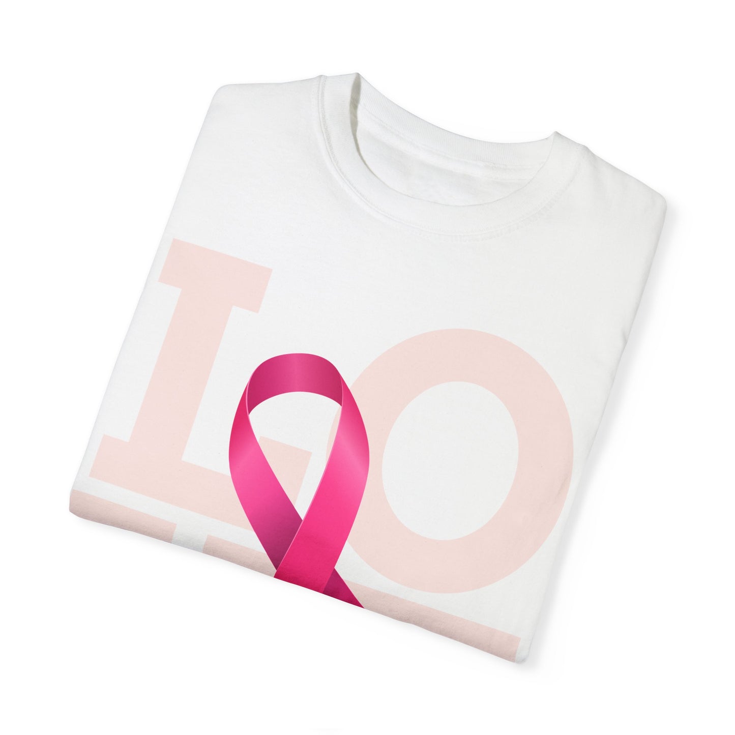 Love Ribbon Unisex T-Shirt - Support Breast Cancer Awareness