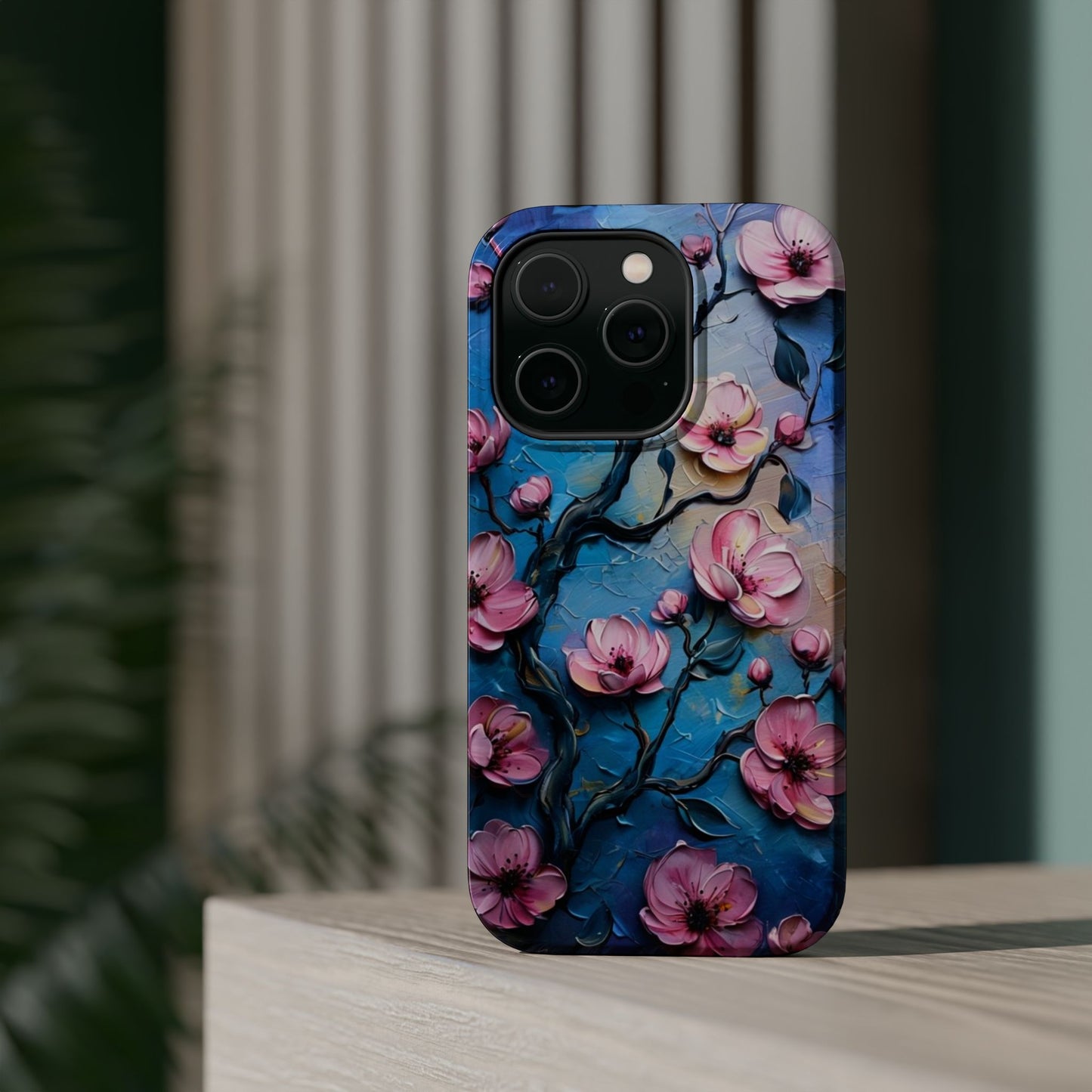 Floral Magnetic Tough Cases - Durable Phone Protection with Artistic Design, Phone Accessories, Gift for Her, Custom Cases,