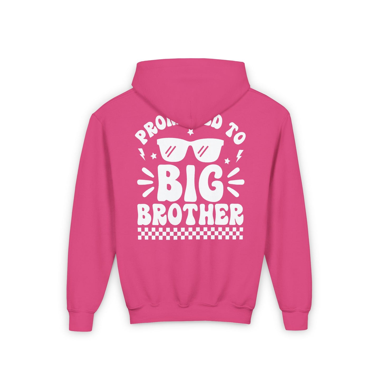 Cool Big Brother Youth Hoodie - Trendy Gift for Siblings