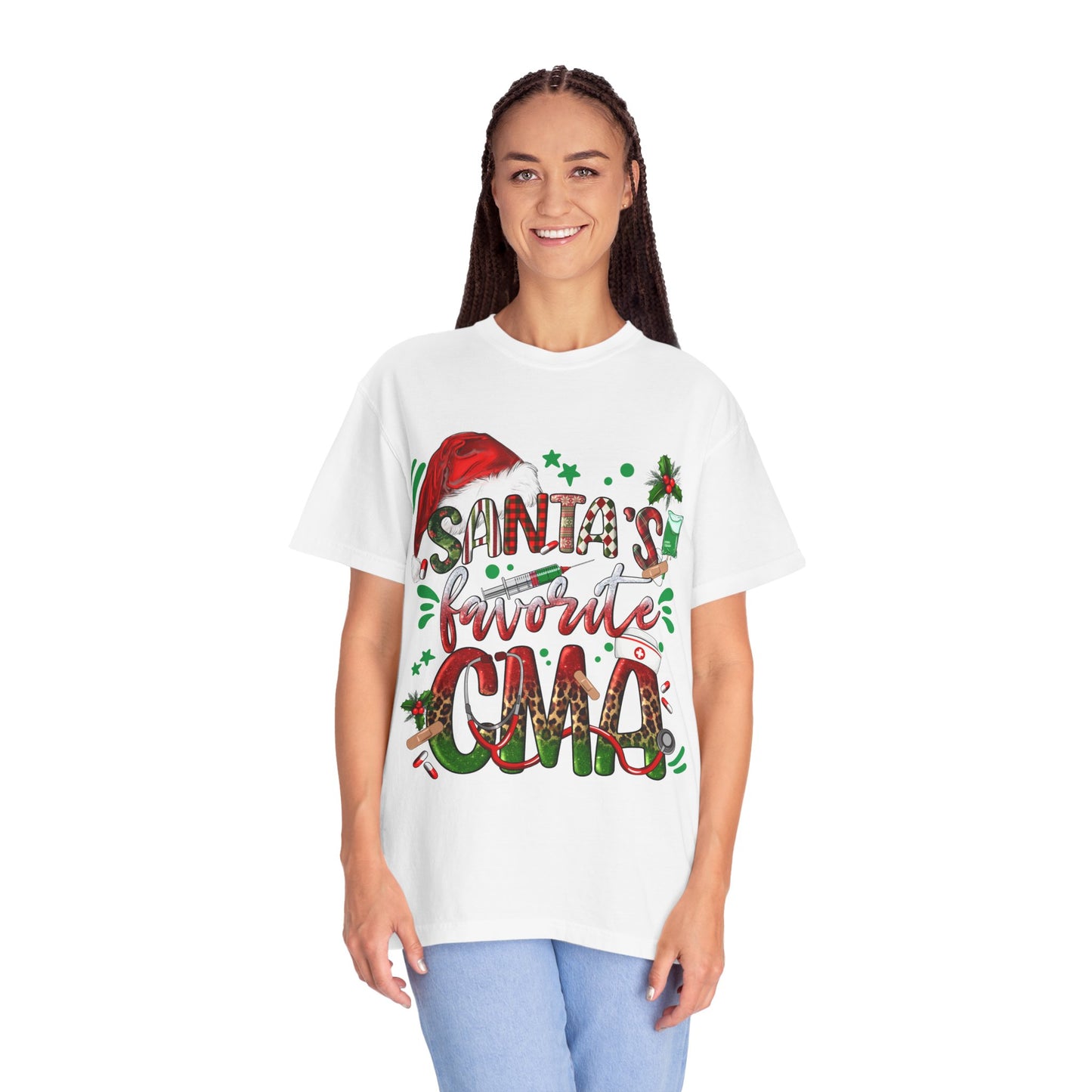 Santa's Favorite CMA T-Shirt, Christmas Gift, Holiday Apparel, Unisex Shirt, Fun Festive Tee, Seasonal Wear