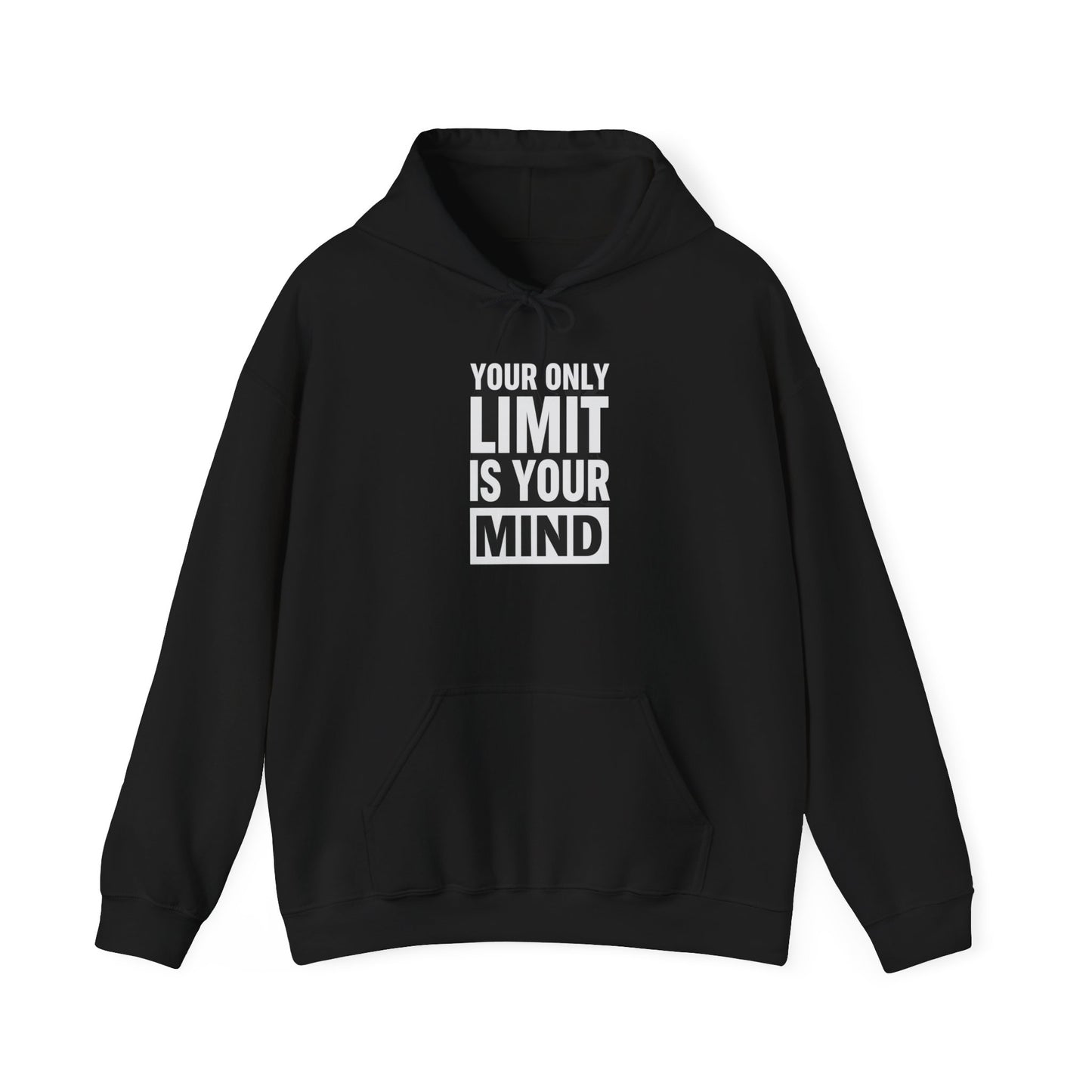 Mindset Motivation Hoodie, Unisex Heavy Blend Hooded Sweatshirt, Inspirational Gift, Limitless Potential, Cozy Casual Wear