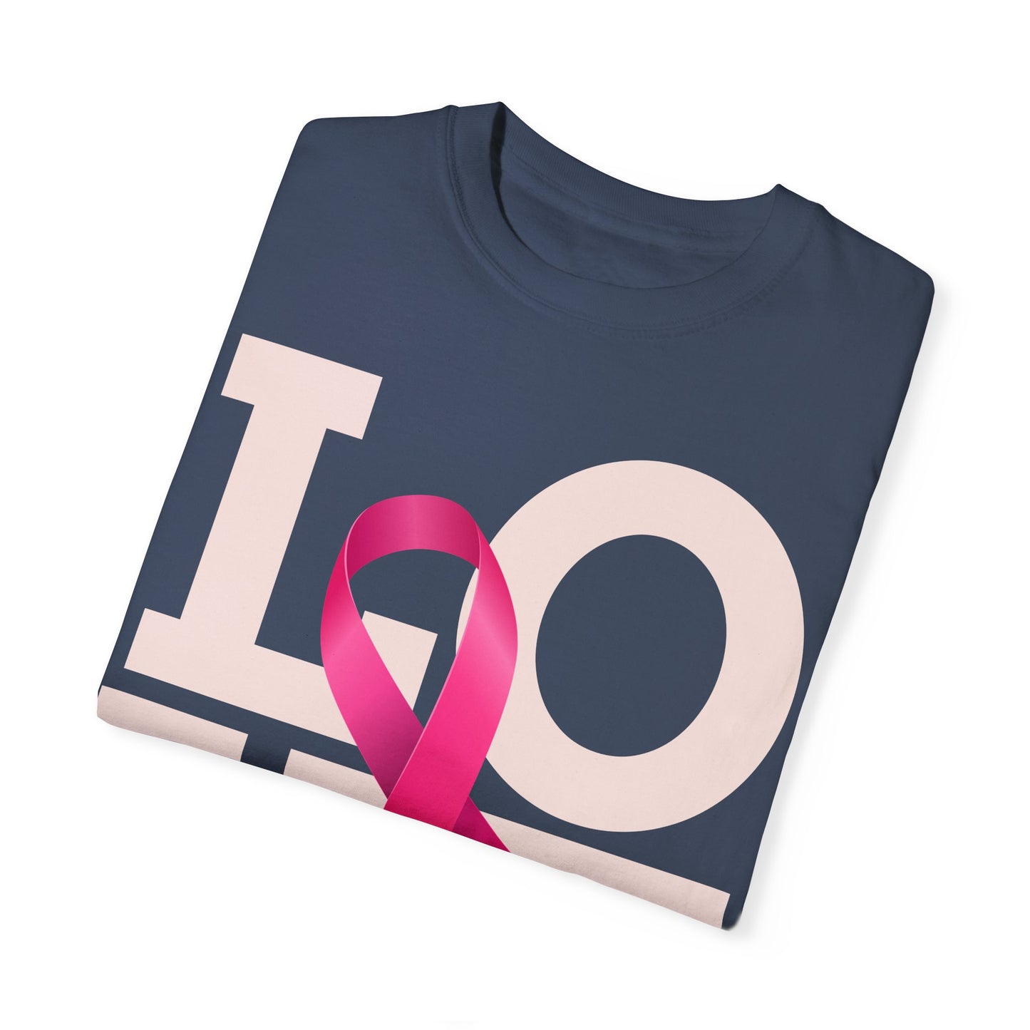 Love Ribbon Unisex T-Shirt - Support Breast Cancer Awareness