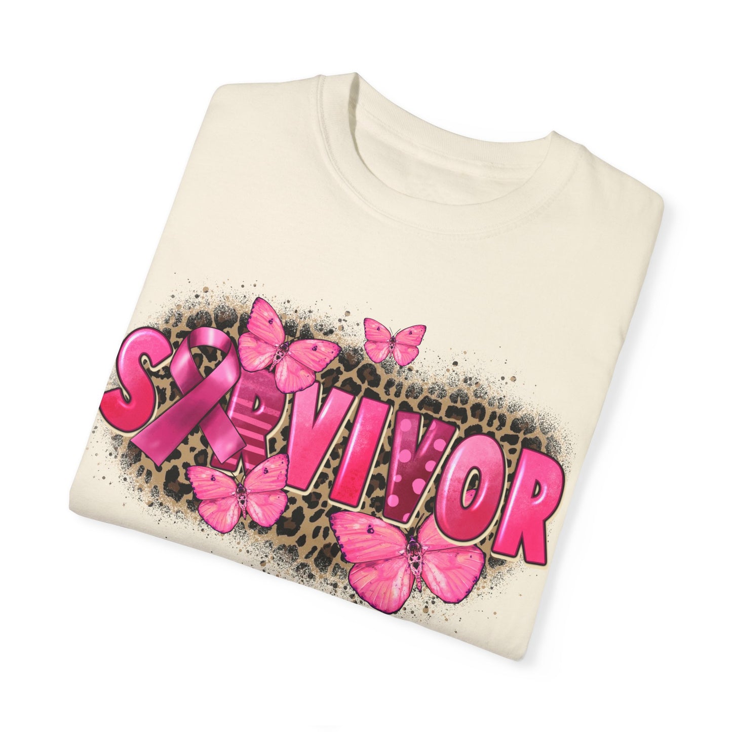 Survivor Butterfly T-Shirt - Support & Empower Women Unisex Tee