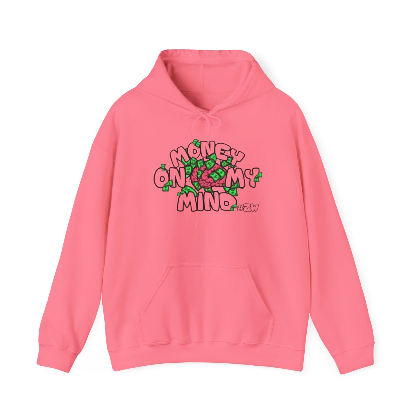 Money on My Mind Hoodie, Cozy Unisex Sweatshirt, Trendy Gift for Him/Her, Lounge Wear, Streetwear Style, Perfect for Casual Outings