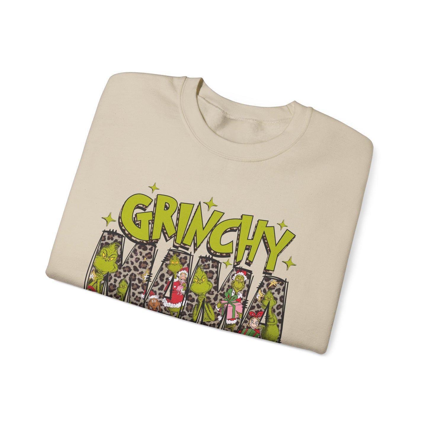 Grinchy Mania Sweatshirt - Holiday Cheer Fashion