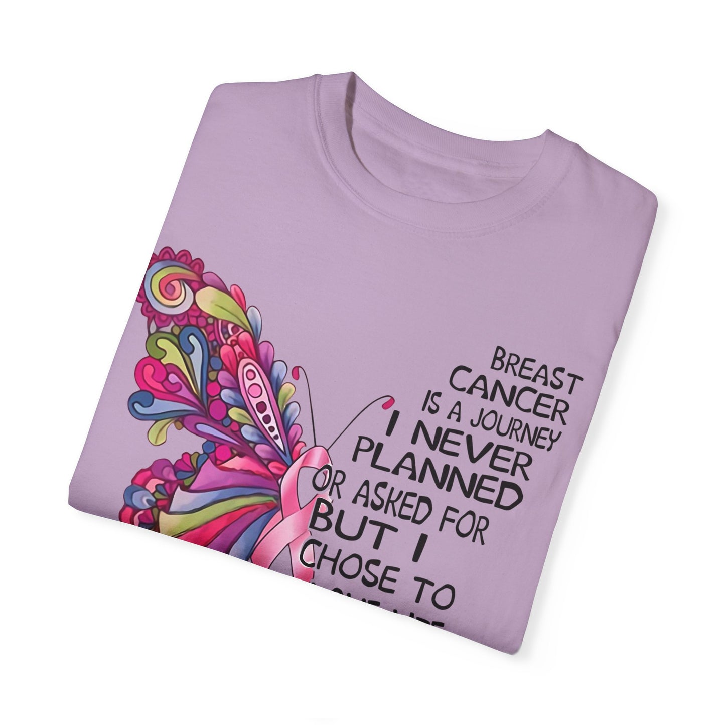 Inspirational Cancer Awareness T-Shirt – Love Life, Fight Disease, and Win!