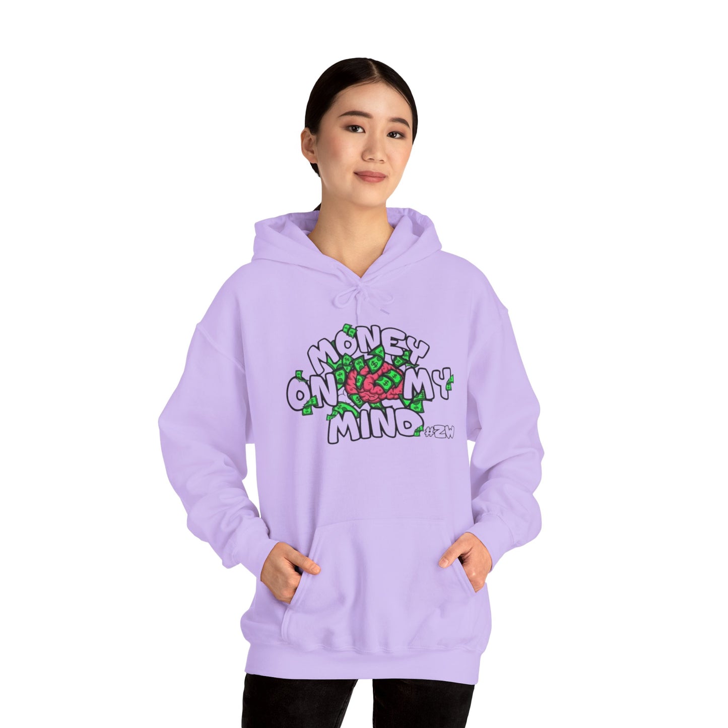 Money on My Mind Hoodie, Cozy Unisex Sweatshirt, Trendy Gift for Him/Her, Lounge Wear, Streetwear Style, Perfect for Casual Outings