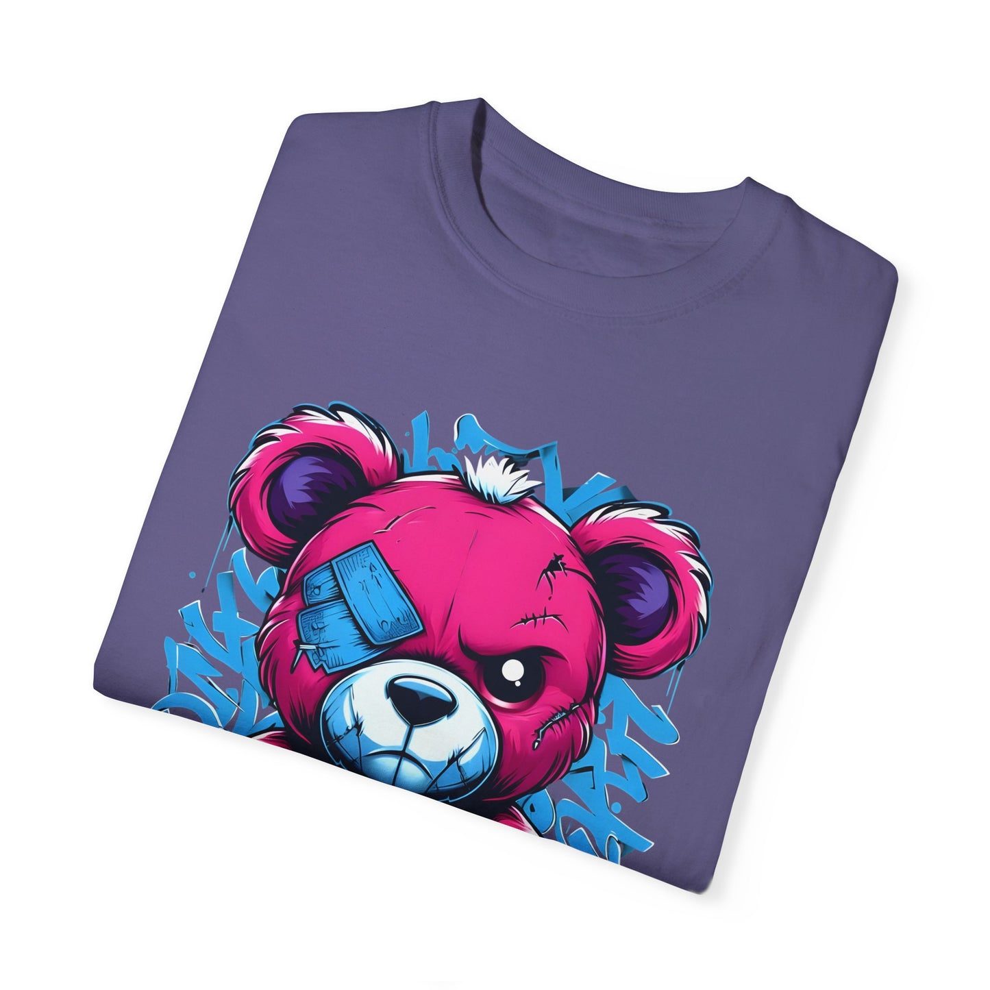 Vintage-Style Bear Graphic T-Shirt for Kids and Adults