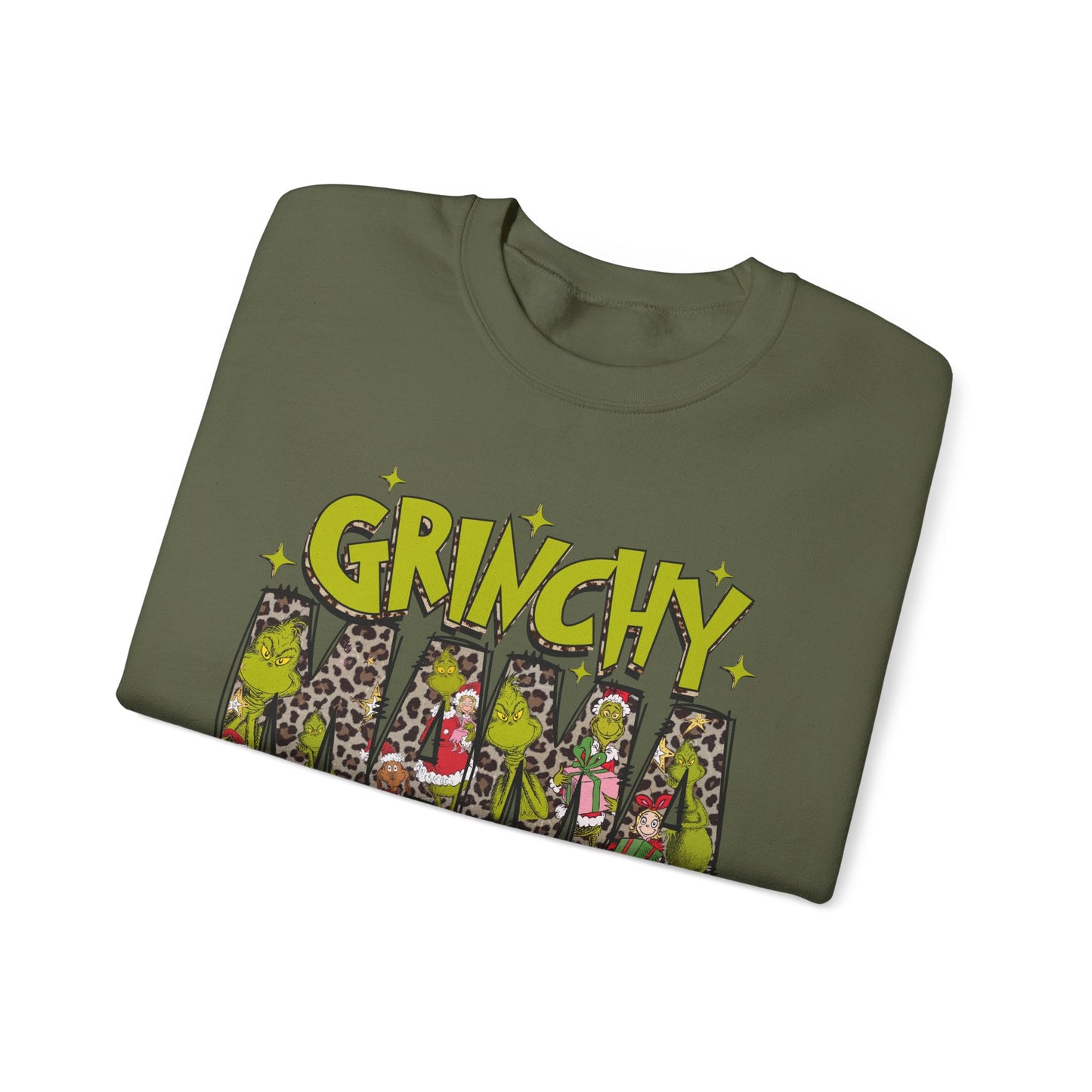 Grinchy Mania Sweatshirt - Holiday Cheer Fashion