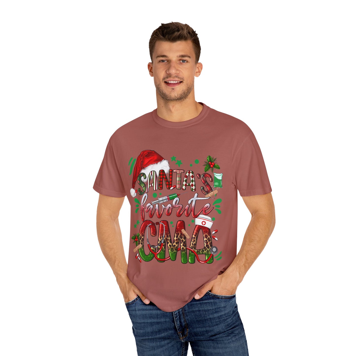 Santa's Favorite CMA Crew Christmas T-Shirt, Holiday Gift, Family Reunion Tee, Festive Apparel, Xmas Party Shirt