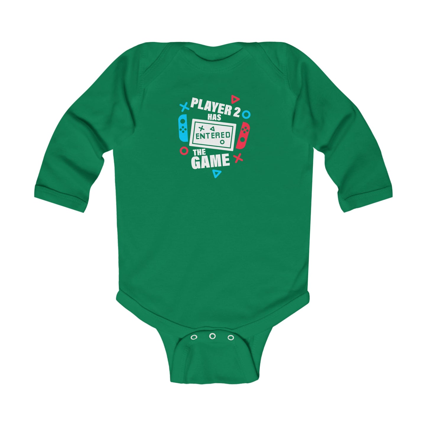 Player 2 Has Entered the Game Infant Bodysuit - Cute Gamer Baby Outfit