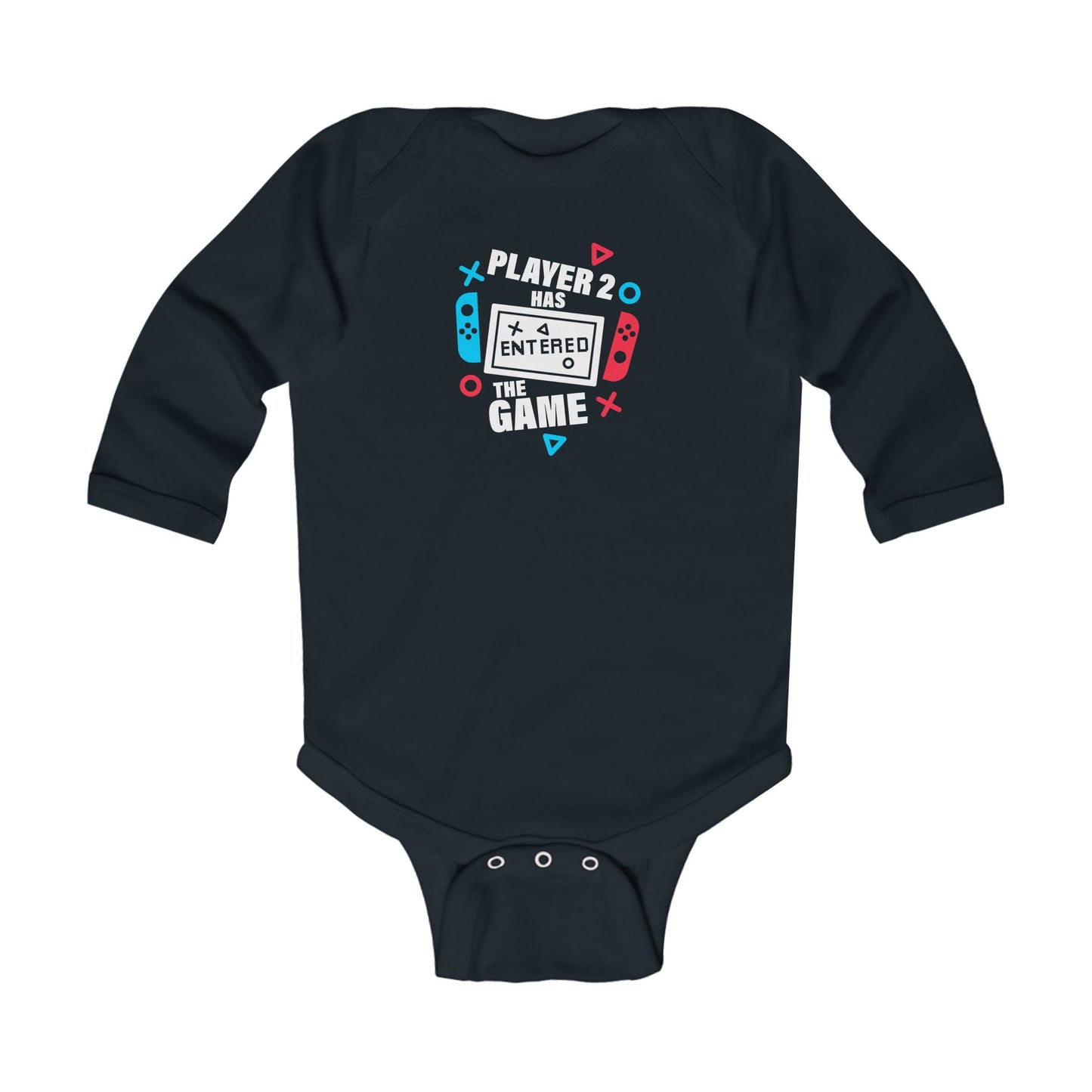 Player 2 Has Entered the Game Infant Bodysuit - Cute Gamer Baby Outfit