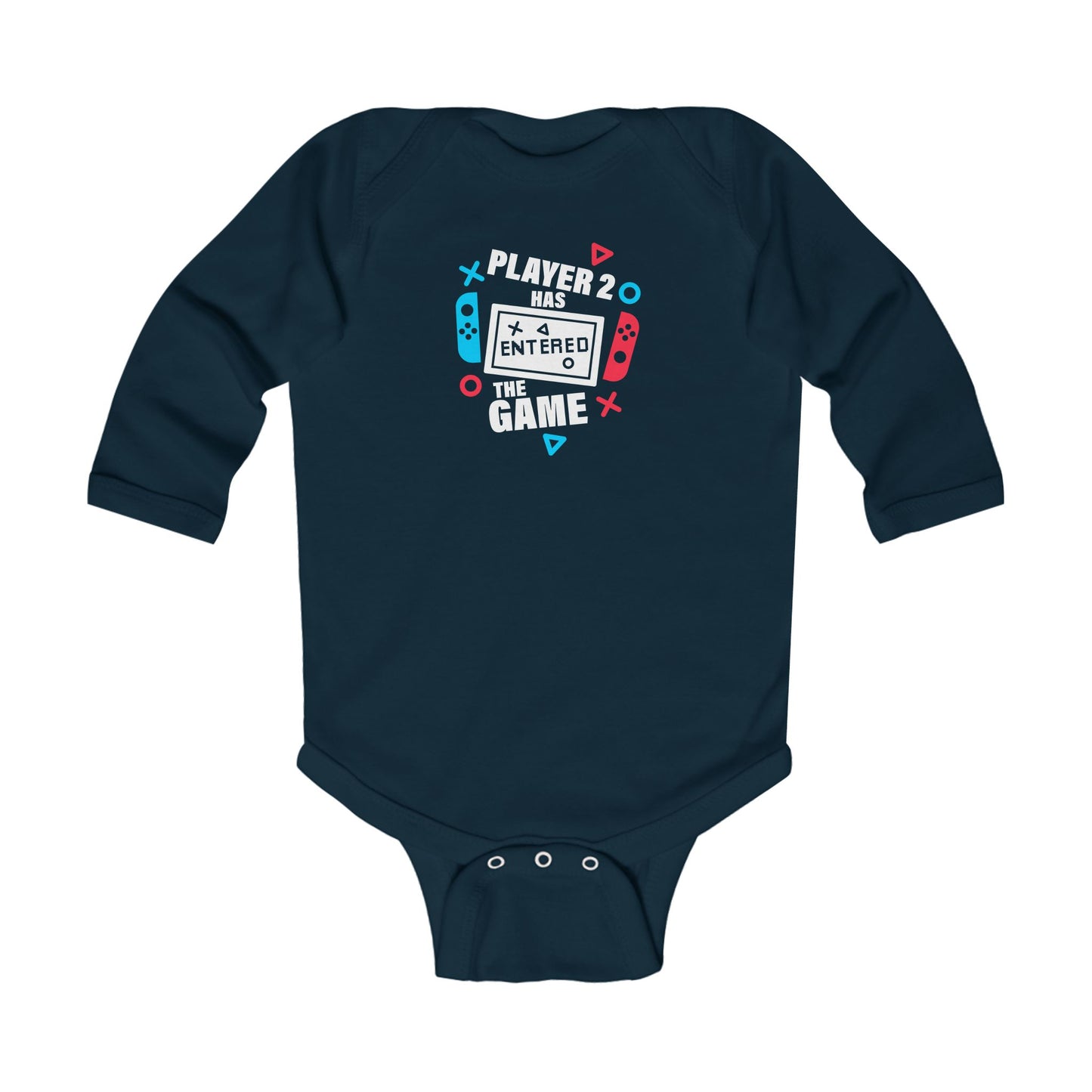 Player 2 Has Entered the Game Infant Bodysuit - Cute Gamer Baby Outfit