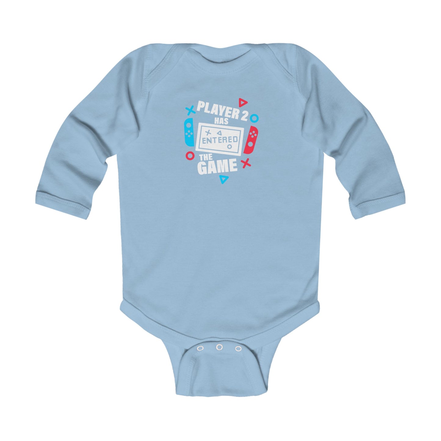 Player 2 Has Entered the Game Infant Bodysuit - Cute Gamer Baby Outfit