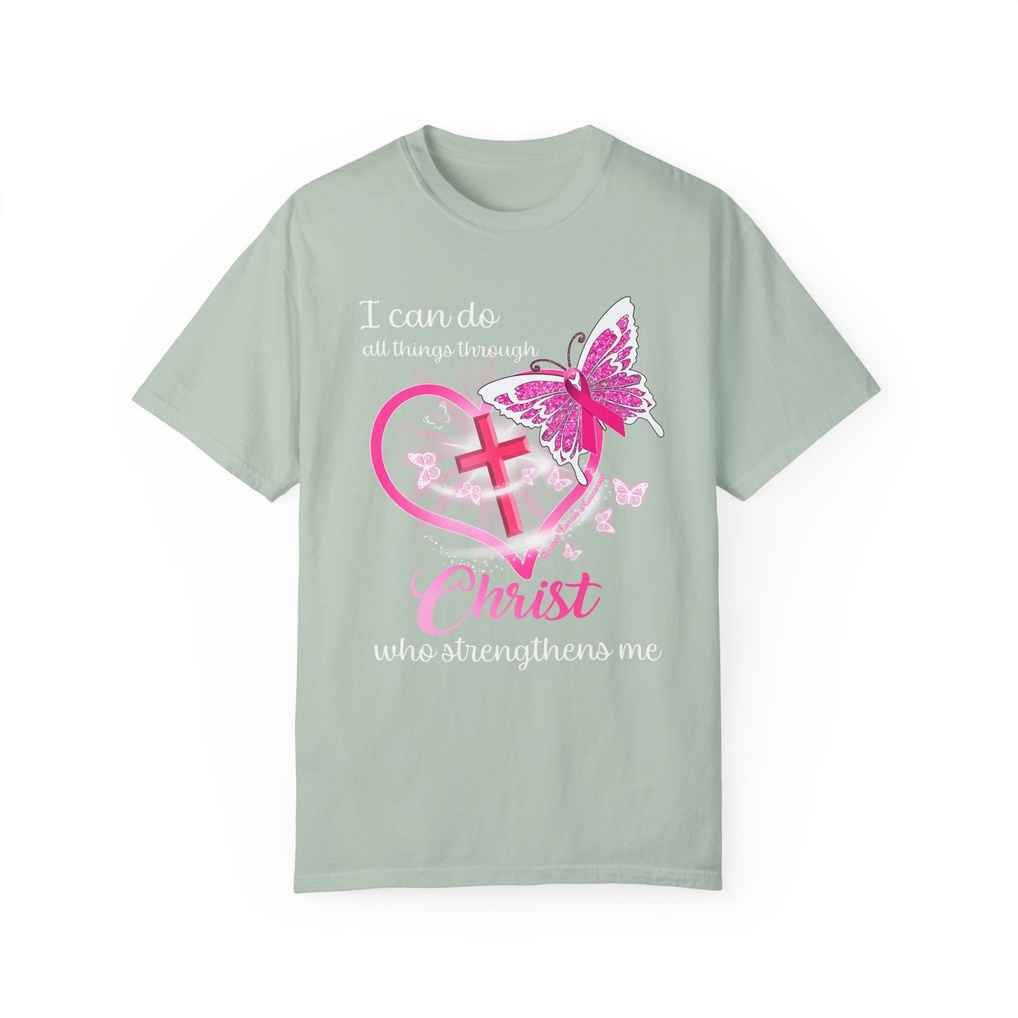 Inspirational Butterfly T-Shirt - Faith & Strength for Every Occasion