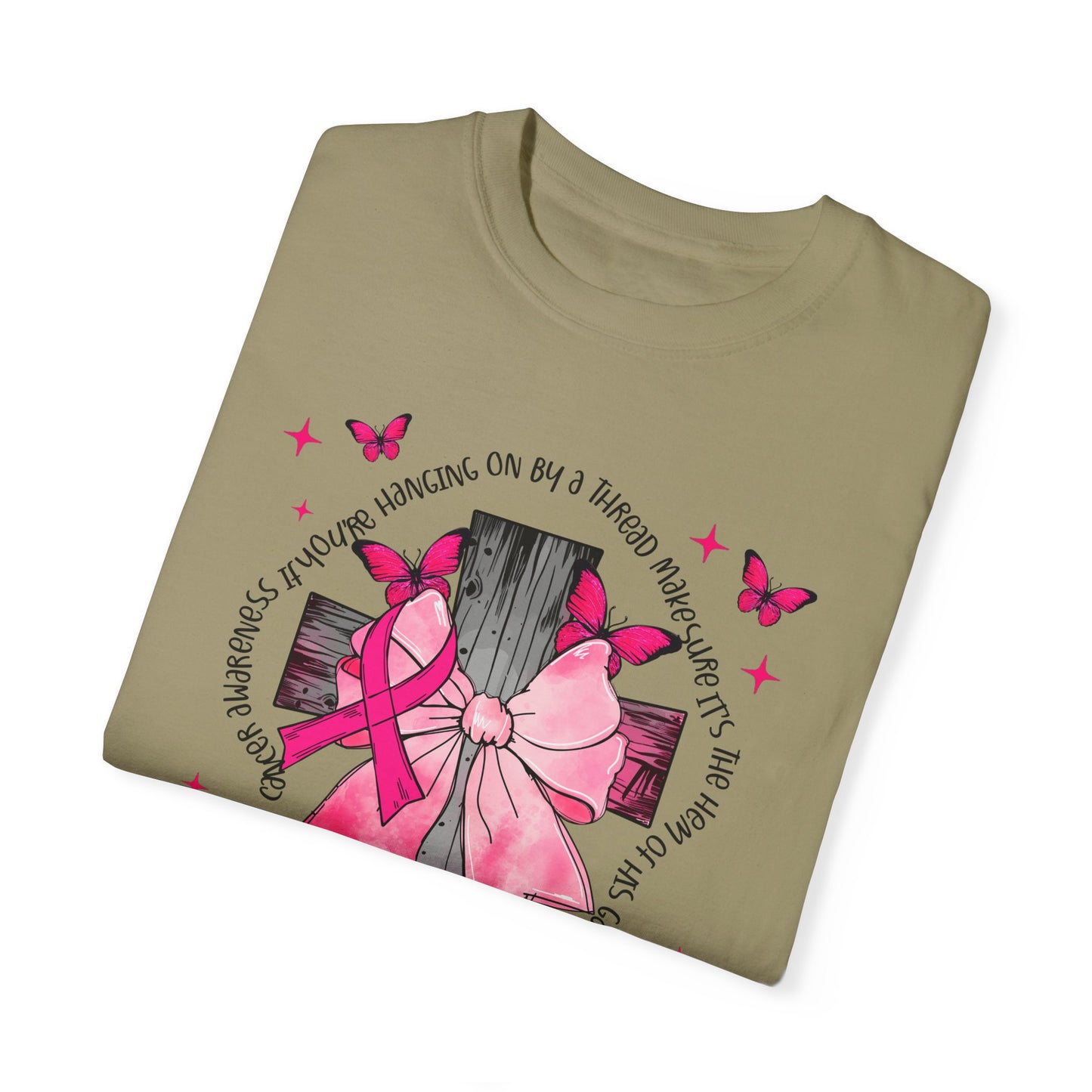 Butterfly and Ribbon Inspirational T-Shirt