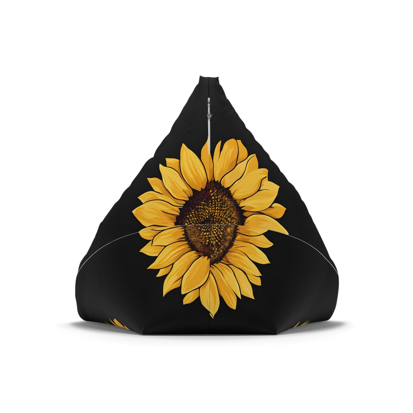 Sunflower Bean Bag Chair Cover - Cozy, Stylish Furniture for Sunflower Lovers