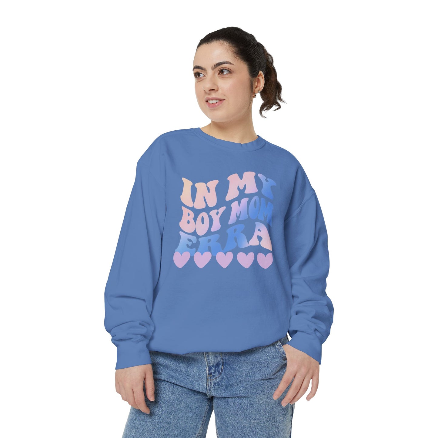 Cozy Boy Mom Era Sweatshirt