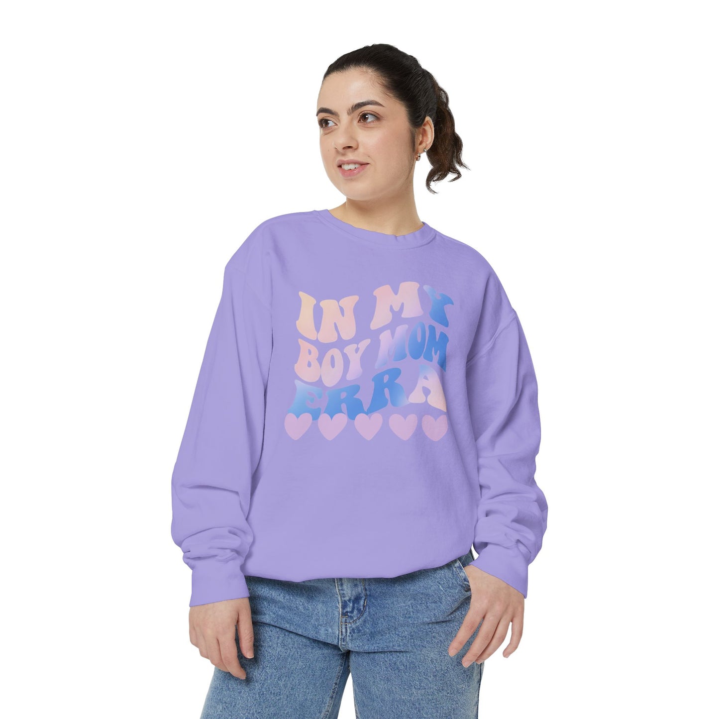 Cozy Boy Mom Era Sweatshirt