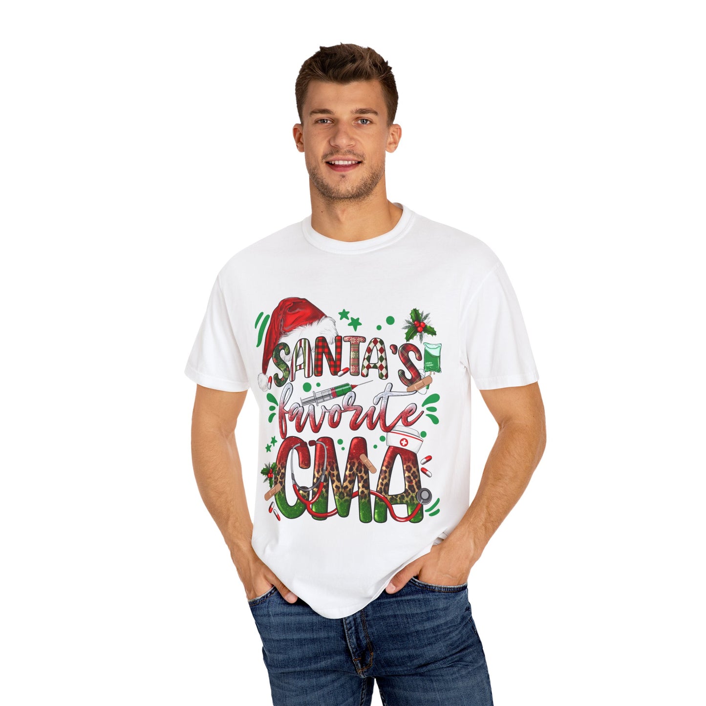 Santa's Favorite CMA T-Shirt, Christmas Gift, Holiday Apparel, Unisex Shirt, Fun Festive Tee, Seasonal Wear