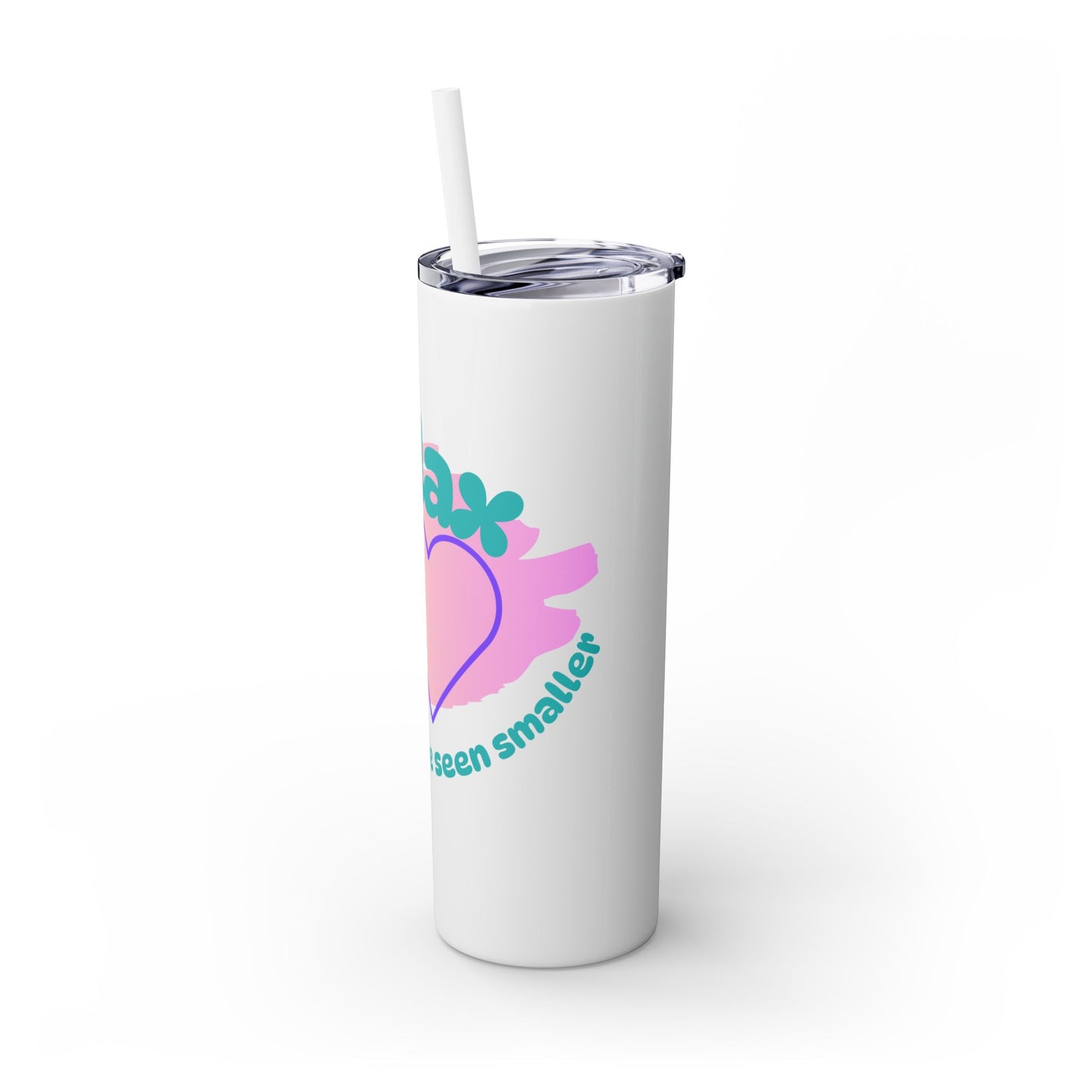 Nurse Tumbler, Healthcare Appreciation Gift, Inspirational Drinkware, Cute Office Mug, Skinny Tumbler with Straw