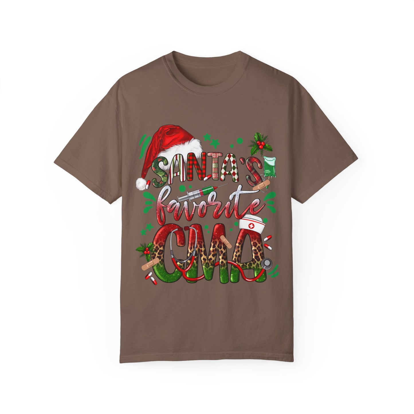 Santa's Favorite CMA T-Shirt, Christmas Gift, Holiday Apparel, Unisex Shirt, Fun Festive Tee, Seasonal Wear