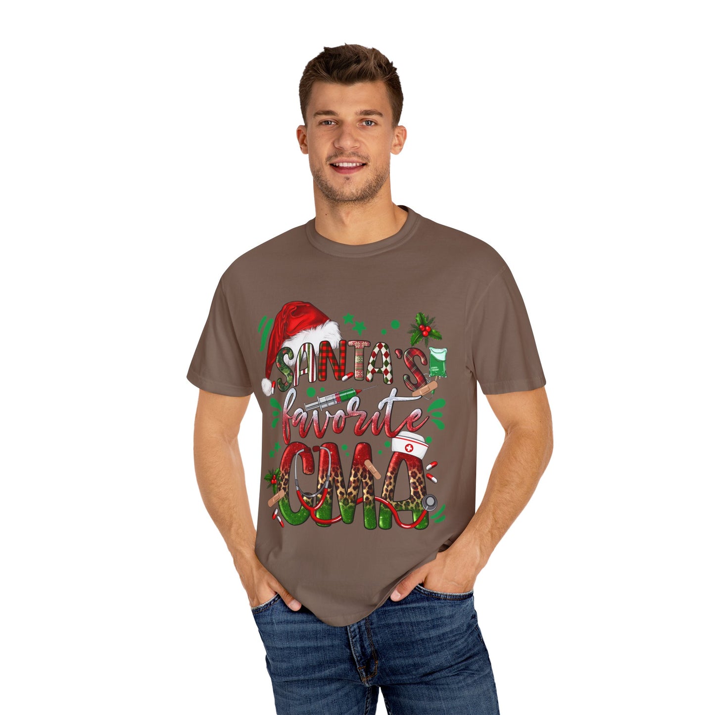 Santa's Favorite CMA T-Shirt, Christmas Gift, Holiday Apparel, Unisex Shirt, Fun Festive Tee, Seasonal Wear