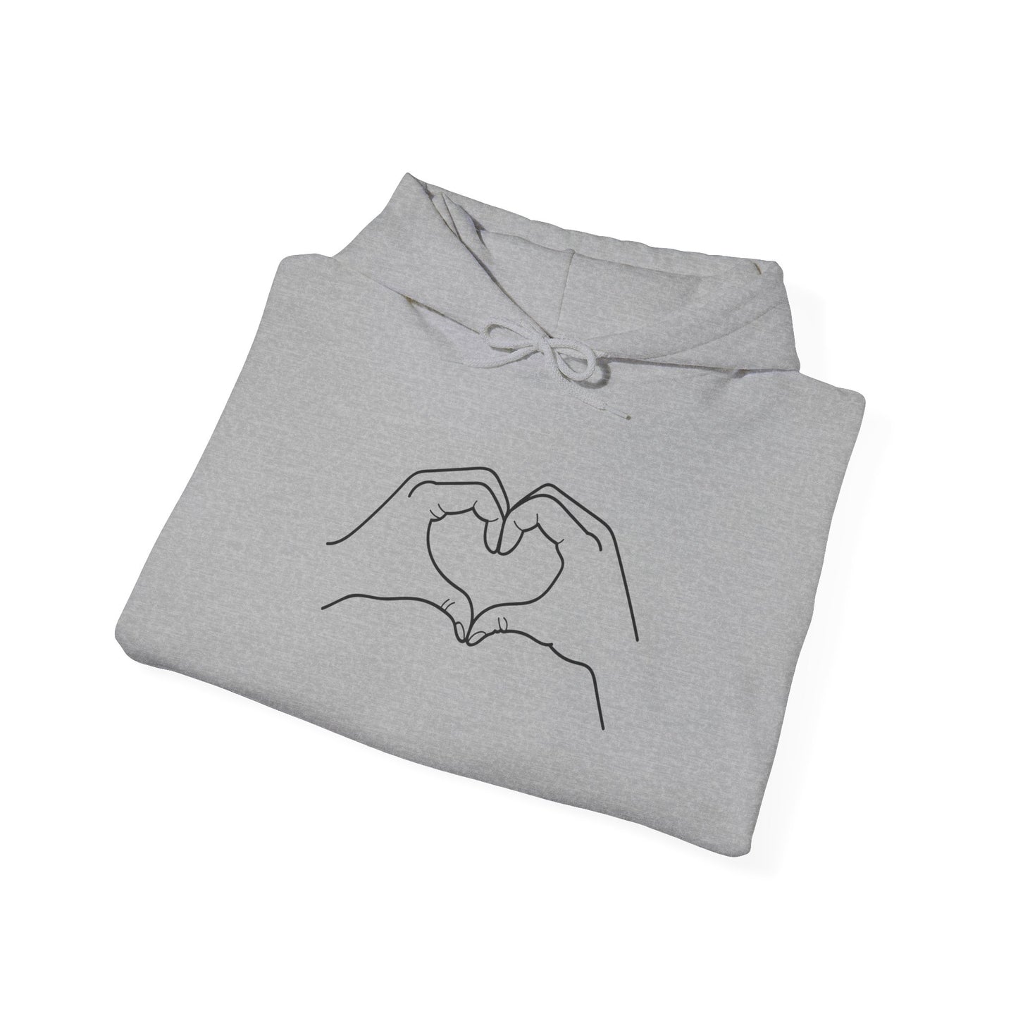 Heart Hands Kindness Hoodie, Unisex Loving Sweatshirt for All Occasions, Gift for Friends, Cozy Casual Fashion, Kindness