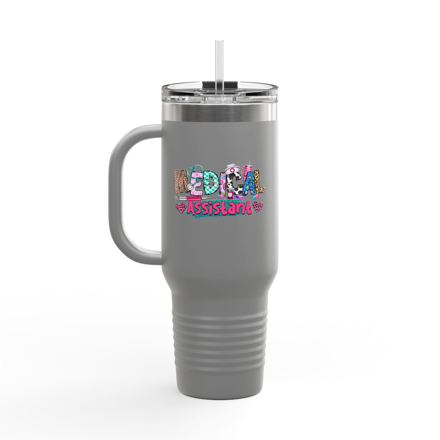 Custom Insulated Travel Mug for Medical Assistants - 40oz - Perfect Gift for Healthcare Professionals