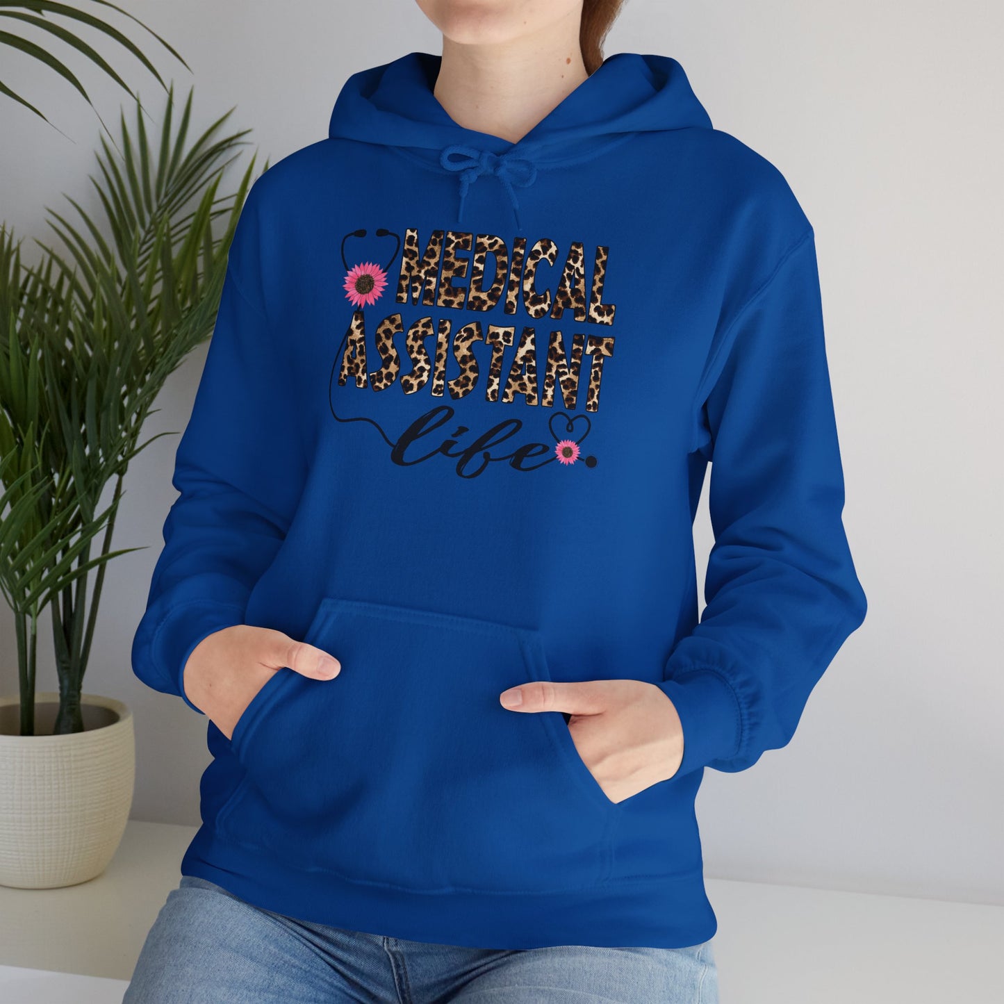 Medical Assistant Life Unisex Heavy Blend Hoodie - Soft and Stylish Sweatshirt for Healthcare Professionals